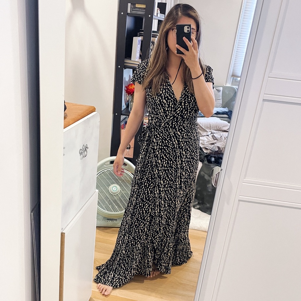 NWT XIX Palms Ibiza Wrap Dress